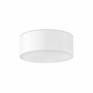 Faro Seven - plafondverlichting - Ø 50 x 18 cm - mat wit