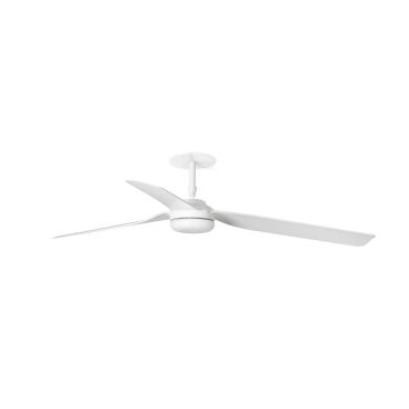 Faro Cruiser XL - plafondventilator met licht en inbouwrozet - Ø 160 cm - mat wit