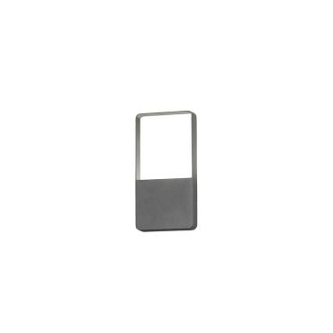 Konstsmide Matera - buiten wandlamp - 12,5 x 5,5 x 24,5 cm - 6W LED incl. - IP54 - antraciet