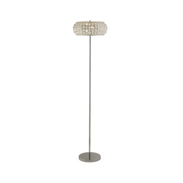 Searchlight Marilyn - staanlamp - Ø 37 x 151 cm - chroom