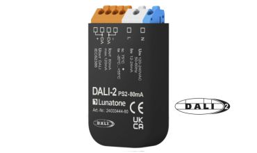 Lunatone DALI PS2 30mA - DALI BUS voedingsmodule