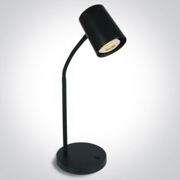 ONE Light Office &amp; Kitchen - tafellamp - Ø 7,2 x 40 cm - zwart