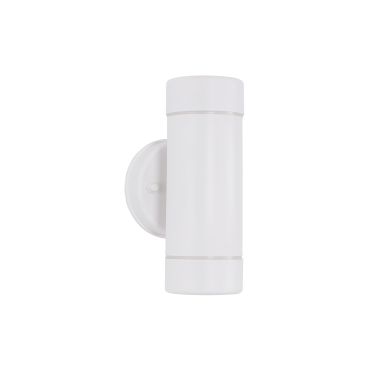 Nova Luce Limbio - buiten wandverlichting - 8 x 8,5 x 16 cm - IP44 - wit