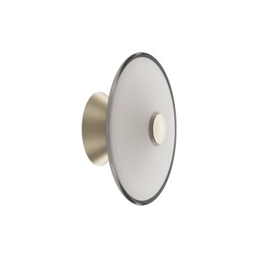 VK Lighting Sora - plafond/wandverlichting - Ø 20 x 9,5 cm - 8W dimbare LED incl. - wit