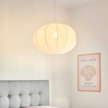 Nordlux Aeron 60 - hanglamp - Ø 60 x 235,5 cm - wit