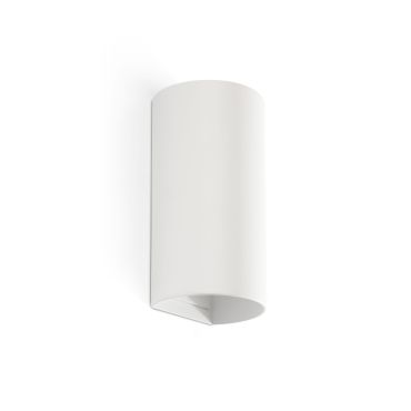 Faro Sole 2L - wandlamp - 8 x 15,5 x 6,5 cm - wit