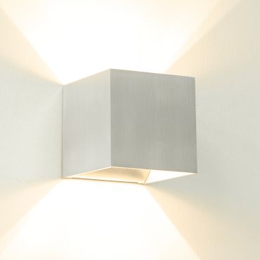 Artdelight Gymm - wandverlichting - 10 x 10 x 10 cm - aluminium