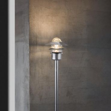 Nordlux Blokhus - tuinpaal - Ø 22 x 92 cm - IP54 - gegalvaniseerd staal