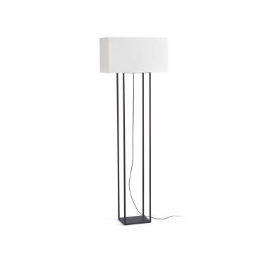 SHOWROOMMODEL - Faro Vesper - staanlamp - 135 cm - bruin en beige