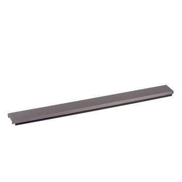 Lucide Linial - magnetisch railsysteem - cover/afdekplaat - 50 cm - zwart mat chroom