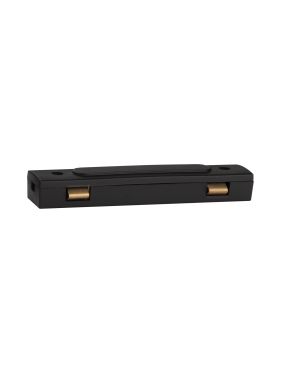 Nova Luce Connector voor magnetisch opbouw/pendel profiel - 11 x 2,5 x 1,7 cm - zwart