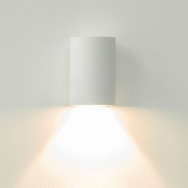 Artdelight Brody - wandlamp - Ø 7,2 x 11 cm - 4W LED incl. - IP54 - wit