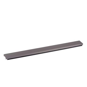 Lucide Linial - magnetisch railsysteem - cover/afdekplaat - 10 cm - zwart mat chroom