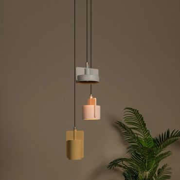 Lucide Ninja - hanglamp -Ø 25,5 x 120 cm - multicolor