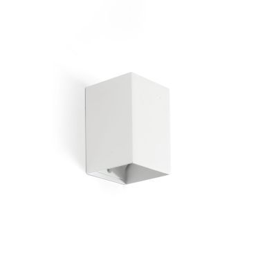 Faro Lune - wandlamp - 8 x 10 x 6,5 cm - wit
