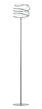 ETH Slinger - vloerlamp - 21,5 x 154,9 cm - 3 stappen dimbaar - 24W LED incl. - zwart