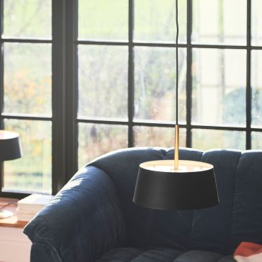 Nordlux Clasi 30 - hanglamp - Ø 29 x 226,5 cm - zwart