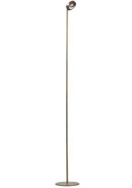 ETH Jake Round - vloerlamp - Ø 20 x 154 cm - 3 stappen dimbaar - 9W LED incl. - bruin