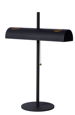 SHOWROOMMODEL - Lucide Glendale - tafellamp - 36 x 18 x 50 cm - zwart
