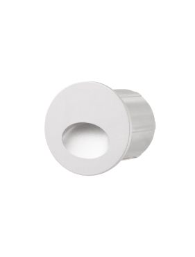 Nova Luce Circe - inbouw wandverlichting - Ø 7 x 6,5 cm - 3W LED incl. - IP54 - zandwit