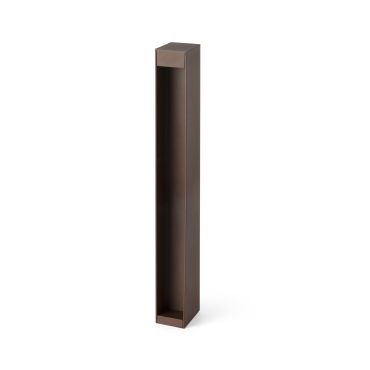 Faro Cerler - tuinpaal - 9 x 60 cm - 9W LED incl. - IP65 - roestbruin