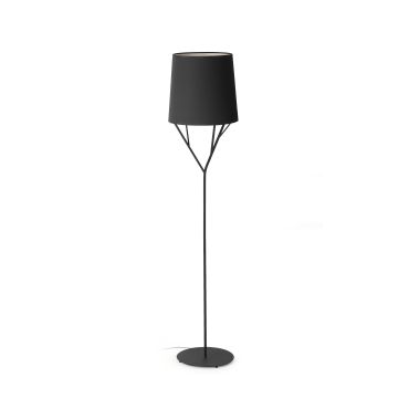 Faro Tree - staanlamp - 167,5 cm - mat zwart