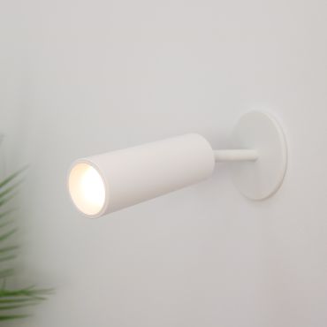 New Garden Roll 4 - oplaadbare opbouwspot - Ø4 x 12 cm - 3W dimbare LED incl. - wit