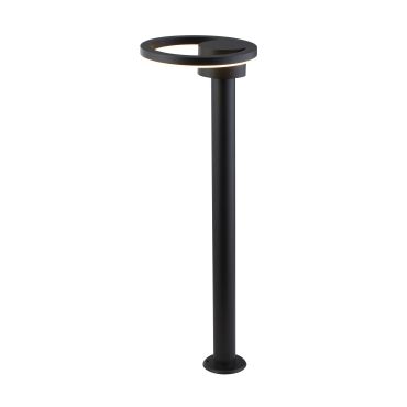 Searchlight Eakring - tuinpaal - Ø 24 x 73 cm - 12W LED incl. - IP44 - zwart