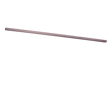 Lucide Linial - magnetisch railsysteem - 2m opbouwprofiel - 1,9 x 1,8 cm - zwart mat chroom