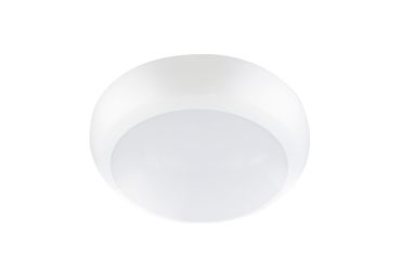 Integral LED Tough-Shell Pro - plafondlamp - Ø 32,5 x 7,5 cm - 16W LED incl. - instelbare lichtkleur - IP66 - wit