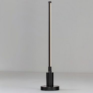 Nova Luce Dessay - tuinpaal - Ø 1,6 x 58 cm - 6W LED incl. - IP65 - zandzwart