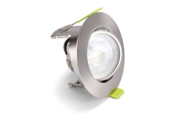 Integral LED Evofire 85 - inbouwspot - Ø 85 mm, Ø 70 mm inbouwmaat - satijn nikkel