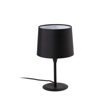Faro Conga - tafellamp - Ø 21,5 x 44,5 cm - zwart