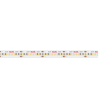 KLUS LED strip - 1cm breed, 500cm lengte - 24Vdc - dimbaar - 14,4W LED per meter - 240 LEDs per meter - IP20