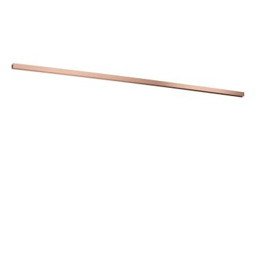 Lucide Linial - magnetisch railsysteem - 1m opbouwprofiel - 1,9 x 1,8 cm - champagne