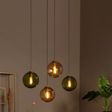 Lucide Monsaraz - hanglamp - 95 x 50 x 150 cm - multicolor