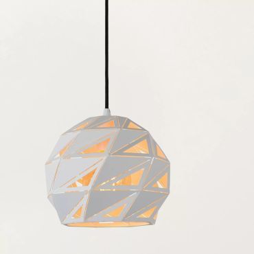 Lucide Malunga - hanglamp - Ø 25 x 150 cm - wit