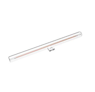 Daylight Italia LED lamp - Linea clear - Ø 3 x 50 cm - S14d - 7W dimbaar - 2700K - transparant