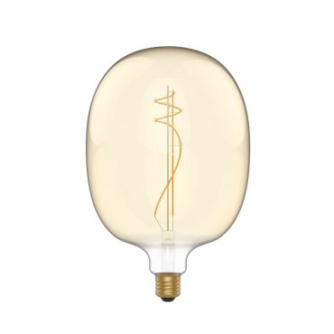 Daylight Italia LED lamp Ellipse - Ø 17 x 26,4 cm - E27 - 8,5W dimbaar - 2200K - amber
