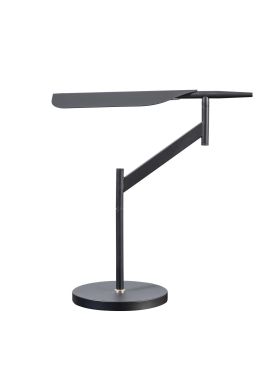 ETH Wing - tafellamp - Ø 23 x 55 cm - 12W dimbare LED incl. - zwart