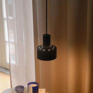 Nordlux Matis - hanglamp - Ø 12,5 x 200 cm - zwart