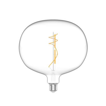 Daylight Italia LED lamp Ellipse - Ø 22 x 23,5 cm - E27 - 10W dimbaar - 2700K - transparant