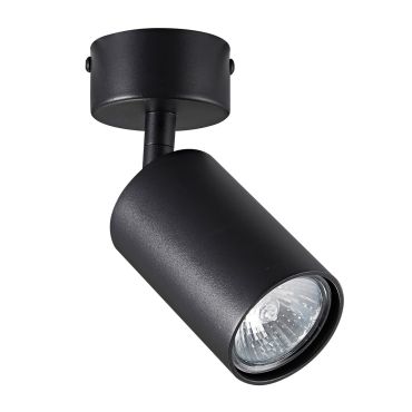 VK Lighting Cili - opbouwspot - Ø 6 x 12,8 cm - zwart
