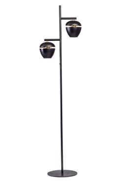ETH Claire - vloerlamp - Ø 30 x 165 cm - zwart en messing