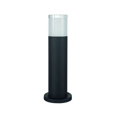 Nova Luce Noten - tuinpaal - Ø 9 x 40 cm - 10W LED incl. - IP65 - zandzwart