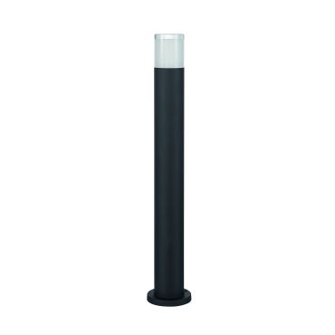 Nova Luce Noten - tuinpaal - Ø 9 x 80 cm - 10W LED incl. - IP65 - zandzwart