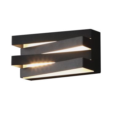 SHOWROOMMODEL - Maxlight Araxa - wandverlichting - 21 x 9 x 10 cm - 12W LED incl. - zwart