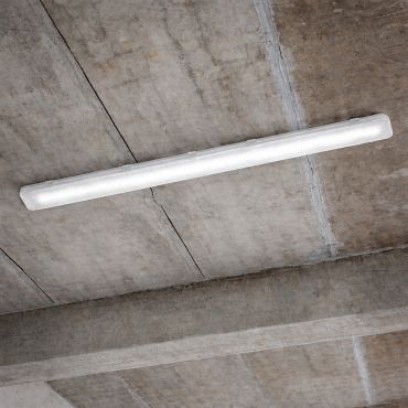 Nordlux Works LED Batten - 125,3 cm - 1x 18W LED incl. - witte lichtkleur