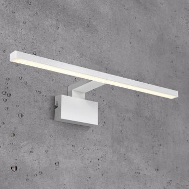 Nordlux Marlee - wandlamp - 50 x 13,6 x 6,4 cm - 8,9W LED incl.  - IP44 - wit - warm wit (3000K)
