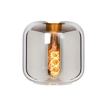 Lucide Joanet - glas - Ø16 x 16 cm - gerookt
